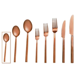 Κουταλάκι Γλυκού Divine CUR207K12 14cm Copper Espiel Ανοξείδωτο Ατσάλι