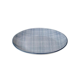 Πιάτο Linea Blue Φρούτου Σετ 6 τμχ Ata105K6 Φ21Cm. Κεραμικό Light Blue Espiel Κεραμικό