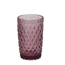 Ποτήρι Σωλήνας Tristar 12.8cm (Σετ 6τμχ) Tir109K6 Purple Espiel Γυαλί