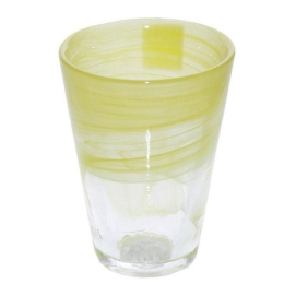 Ποτήρι Alabaster Atlas 270mlHor1016K6 Yellow Espiel Γυαλί