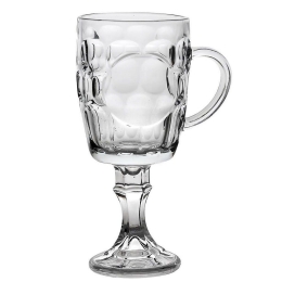 Ποτήρι Μπύρας Με Πόδι (Σετ 6τμχ) 22cm Int8528 Clear Espiel Γυαλί