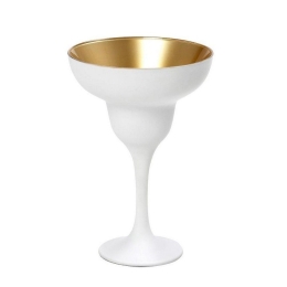 Ποτήρι Margarita Maya Mat Σετ 6 τμχ  Rab310K6 White-Gold Espiel Γυαλί