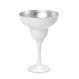Ποτήρι Margarita Maya Mat Rab317K6 White-Silver Espiel Γυαλί
