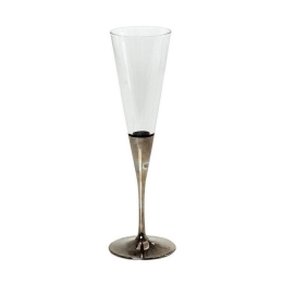 Ποτήρι Σαμπάνιας V-Line 4 5Χ22 Rab122K6 5Χ22 5cm Platinum Espiel Γυαλί