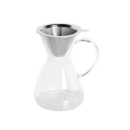 Κανάτα Γαλλικού Με Σήτα 750ml 17.5cm Lor413 Clear Espiel Γυαλί