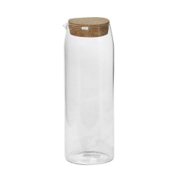 Μπουκάλι Με Φελλό Lor616 500ml Clear Espiel Γυαλί