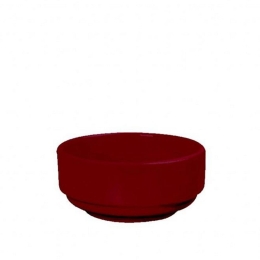 Ντιπάκι Στρόγγυλο Mlk513K240-1 6cm Red Espiel Μελαμίνη