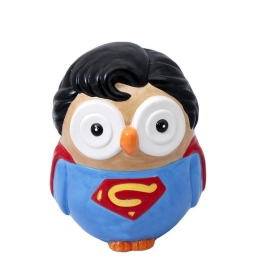 Δοχείο Κεραμικό Με Καπάκι Μικρό Superman 16.5cm Ong103 Multi Espiel Δολομίτης