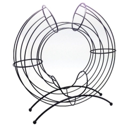 Βάση Φρούτων Κυκλική Mtt336 40cm Black Espiel Μέταλλο