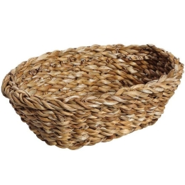 Ψωμιέρα Οβάλ L Kag109 28Χ22Χ10cm Natural Espiel Seagrass