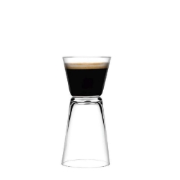 Ποτήρια Nude Dual Coffee (Σετ 2τμχ) Nu22298-2 Clear Espiel Κρύσταλλο
