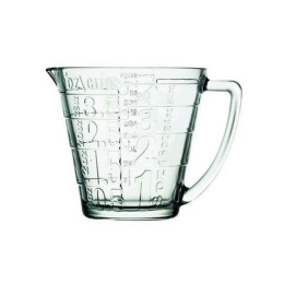 Μεζούρα Basic Cup Sp55172K6 Clear Espiel Γυαλί