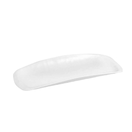 Πιατέλα Γόνδολα Ορθογώνια Wavy Mlw383K72-6 26,5Χ11cm White Espiel Μελαμίνη