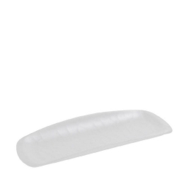 Πιατέλα Γόνδολα Ορθογώνια Wavy Mlw384K48-6 33,5Χ13,5cm White Espiel Μελαμίνη