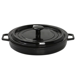 Πυρίμαχο Σκεύος SUN9015 38cm Black Espiel Πορσελάνη