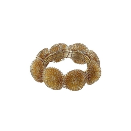 Δαχτυλίδι Πετσέτας Σετ 6 τμχ YRA112K6 5cm Gold Espiel Μέταλλο