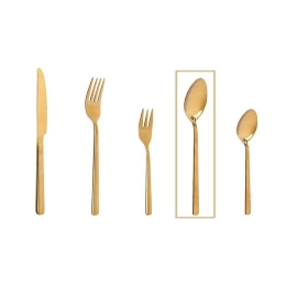 Κουτάλι Fortune CUG303K12 20,5cm Gold Espiel Ανοξείδωτο Ατσάλι