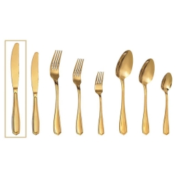 Μαχαίρι Empire GYG201K12 23,2cm Gold Espiel Ανοξείδωτο Ατσάλι