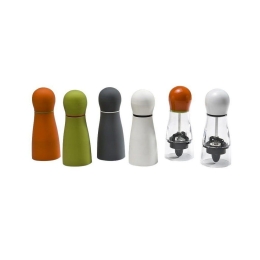 Μύλος Πιπεριού Σετ 18Τμχ KDL623 Assorted Multi Espiel Acrylic