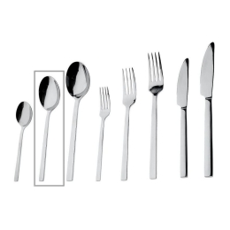 Κουτάλι Divine CUS205K12 18,2cm Silver Espiel Ανοξείδωτο Ατσάλι