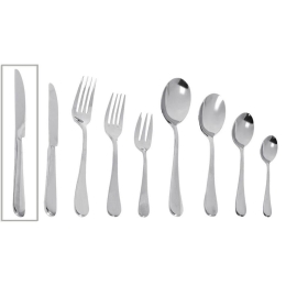 Μαχαίρι Benefit Σετ 6 τμχ CUS401K12 23,3cm Silver Espiel Ανοξείδωτο Ατσάλι