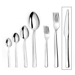 Μαχαίρι Sirius Mirror Σετ 6 τμχ CUT1003K12 21cm Silver Espiel Ανοξείδωτο Ατσάλι
