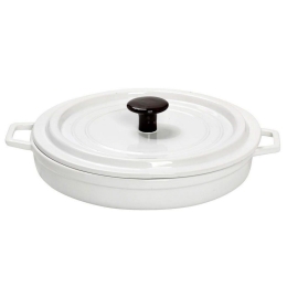 Πυρίμαχο Σκεύος SUN9016 38cm White Espiel Πορσελάνη