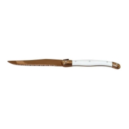 Μαχαίρι Antique Cut SS420 STK109K12 23cm White Espiel Ατσάλι,Πλαστικό