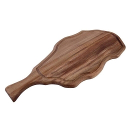 Πλατώ Σερβιρίσματος HOL1361 49cm Brown Espiel Ξύλο