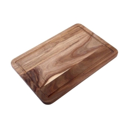 Πλατώ Ορθογώνιο HOL1365 Ακακία Μικρό 38cm Brown Espiel Ξύλο