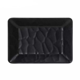 Μπωλ Ορθογώνιο Wavy Matte MLB471K120-6 14x10cm Black Espiel Μελαμίνη