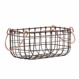 Καλάθι Σερβιρίσματος Μεταλλικό TAK120 22x12x9,5cm Bronze Espiel Μέταλλο
