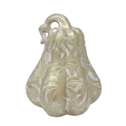 Διακοσμητική Κολοκύθα VRE226K4 20x19,2x25cm Gold Espiel Πολυρεσίνη
