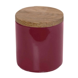 Δοχείο Με Καπάκι Essentials OWD110K2 12x12x10cm Pomegranate Espiel Κεραμικό