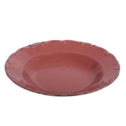 Πιάτο Βαθύ Liana TLX104K6 Φ23cm Red-Brown Espiel Πορσελάνη