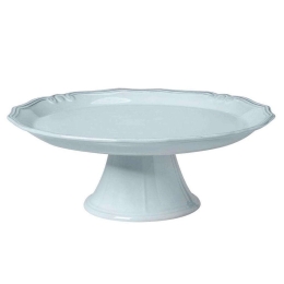 Τουρτιέρα Με Πόδι Tiffany RSB111K1 Φ33cm Light Blue Espiel Κεραμικό