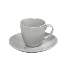 Φλυτζάνι Καφέ Essentials OWA101K6 90ml Light Grey Espiel Κεραμικό