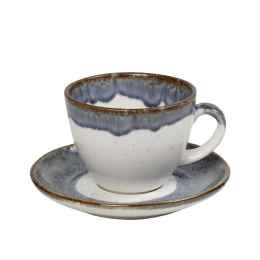 Φλυτζάνι Τσαγιού Essentials OWR102K6 220ml Multi-Blue Espiel Κεραμικό
