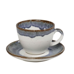 Φλυτζάνι Τσαγιού Jumbo Essentials OWR103K6 350ml Multi-Blue Espiel Κεραμικό