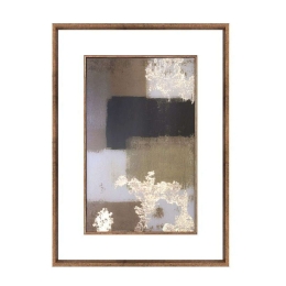 Κάδρο MAF162 50x2x70cm Gold Espiel Κάθετοι Γυαλί