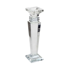 Κηροπήγιο Κρυστάλλινο XAS117 6,5x6,5x19cm Clear Espiel Κρύσταλλο