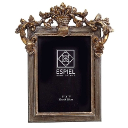 Κορνίζα ZEK336 13x18cm Gold Espiel Πολυρεσίνη