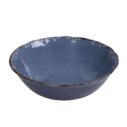 Μπωλ Σερβιρίσματος Liana TLZ140K6 16x16x5cm Blue Espiel Small Πορσελάνη