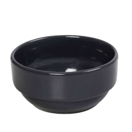 Μπωλ Σερβιρίσματος Essentials OWB117K6 12x12x5,5cm Dark Grey Espiel Small Κεραμικό
