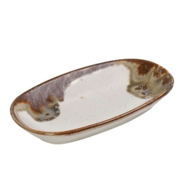 Πιάτο Essentials OWQ112K6 15x8,5x2cm Beige Espiel Κεραμικό