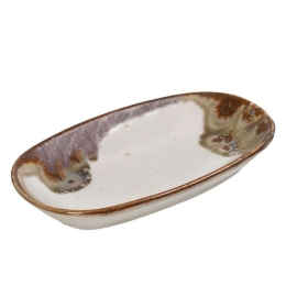 Πιάτο Essentials OWQ111K12 12x7x2cm Beige Espiel Κεραμικό