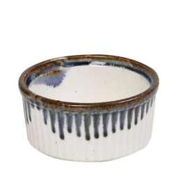 Φόρμα Ζαχαροπλαστικής Σουφλέ Essentials OWR123K12 9x9x4cm Blue Espiel Κεραμικό