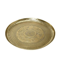 Πλατώ Σερβιρίσματος LAK412K2 30x30x2cm Gold Espiel Αλουμίνιο