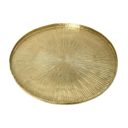 Πλατώ Σερβιρίσματος LAK301K2 36x36x1,5cm Gold Espiel Αλουμίνιο
