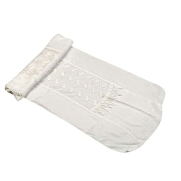 Τραβέρσα ARF233 200x50cm White Espiel 50X200 100% Βαμβάκι